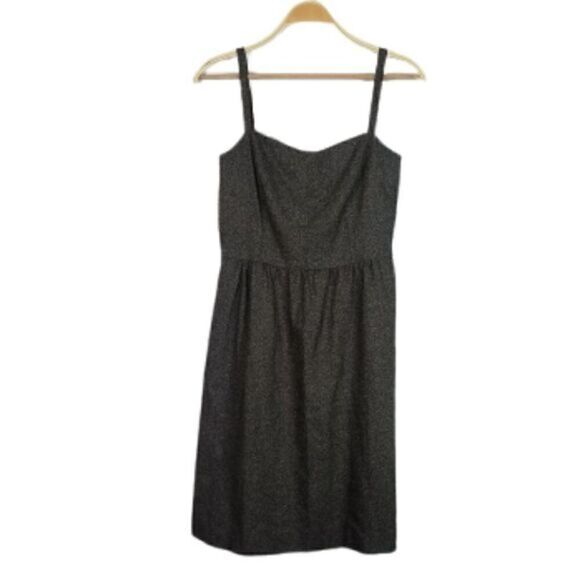 Ann Taylor Preppy Sleeveless Mottled Tweed Dress - Picture 1 of 7